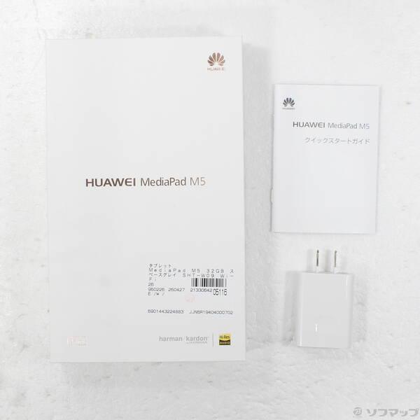〔中古〕HUAWEI(ファーウェイ) MediaPad M5 32GB スペースグレイ SHT-W09 Wi-Fi〔344-ud〕 |  | 04