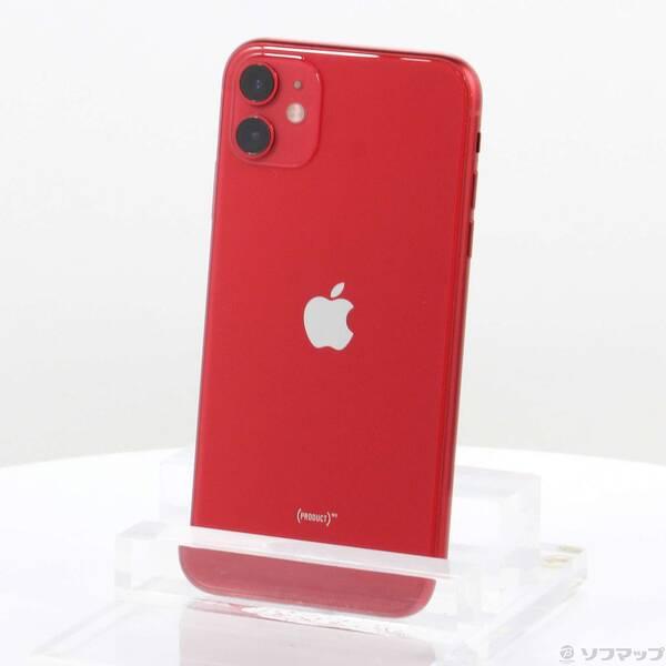 〔中古〕Apple(アップル) iPhone11 64GB プロダクトレッド MHDD3J／A SIMフリー〔262-ud〕 | 