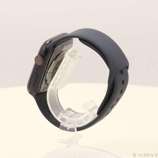 〔中古〕Apple(アップル) Apple Watch Series 8 GPS + Cellular 45mm ミッドナイトアルミニウムケース ミッドナイトスポーツバンド〔262-ud〕 |  | 01