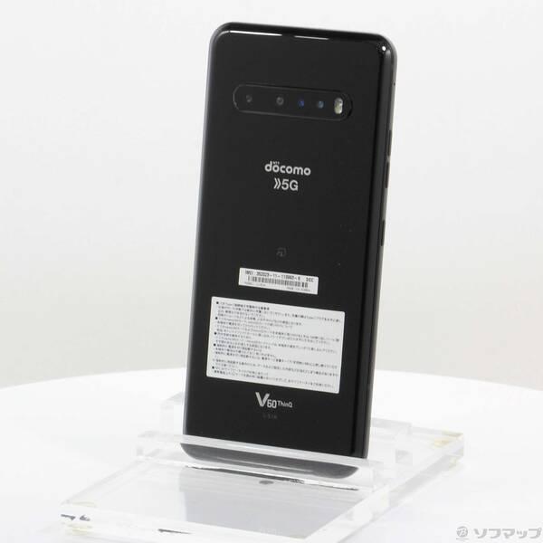 〔中古〕LG(エルジー) LG V60 ThinQ 5G 128GB ザ ブラック L-51A docomo〔349-ud〕 | 