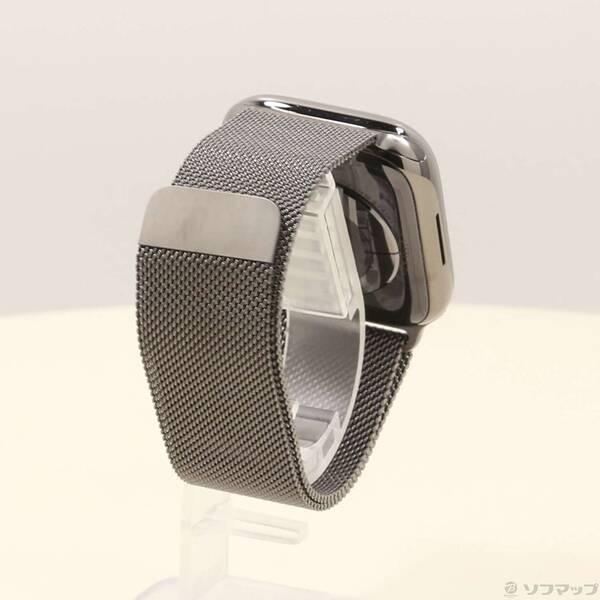 〔中古〕Apple(アップル) Apple Watch Series 8 GPS + Cellular 45mm グラファイトステンレススチールケース グラファイトミラネーゼループ〔258-ud〕 |  | 02