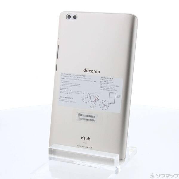 〔中古〕HUAWEI(ファーウェイ) dtab compact 32GB ゴールド d-02K docomo〔262-ud〕 | 