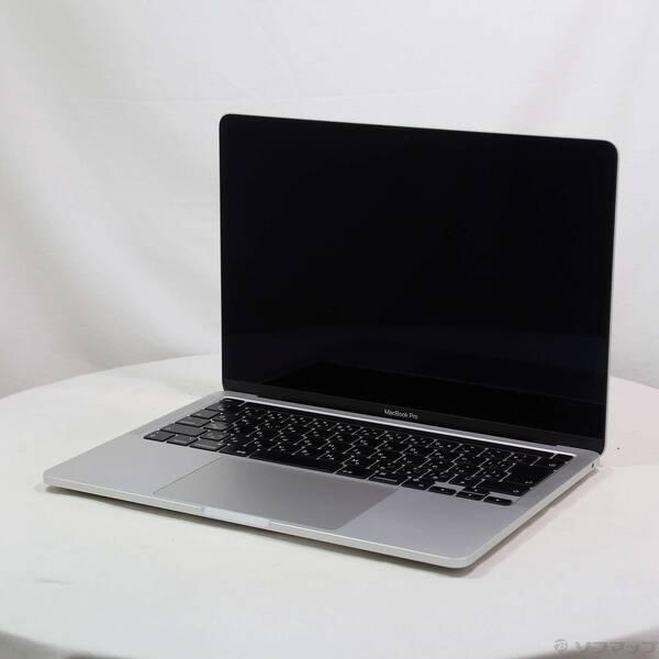 〔中古〕Apple(アップル) MacBook Pro 13.3-inch Late-2020 MYDA2J／A Apple M1 8コアCPU_8コアGPU 8GB SSD256GB シルバー 〔14.7 Sonoma〕〔276-ud〕 | 