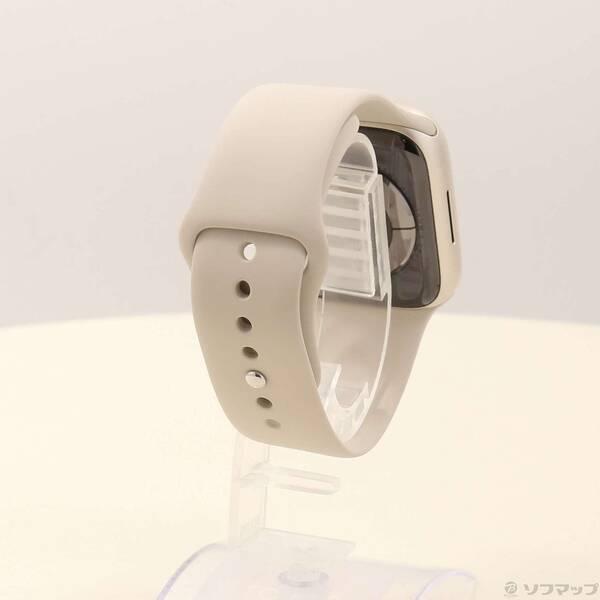 〔中古〕Apple(アップル) Apple Watch Series 9 GPS 45mm スターライトアルミニウムケース スターライトスポーツバンド〔344-ud〕 |  | 02