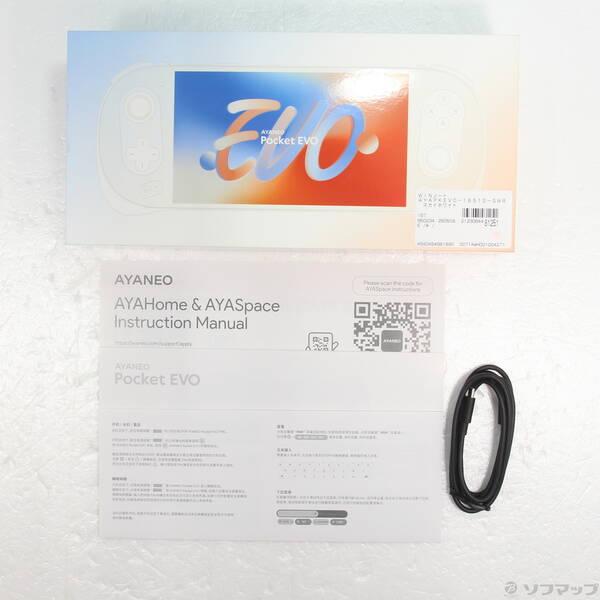 〔中古〕AYANEO AYANEO Pocket EVO 512GB スカイホワイト AYAPKEVO-16512-SWR Wi-Fi〔262-ud〕 |  | 04