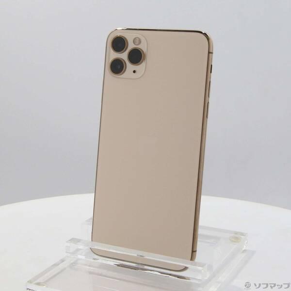 〔中古〕Apple(アップル) iPhone11 Pro Max 64GB ゴールド MWHG2J／A SIMフリー〔305-ud〕 | 
