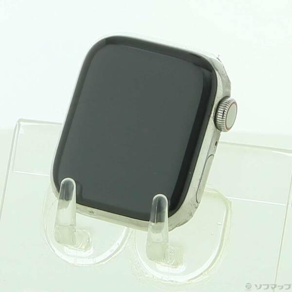 〔中古〕Apple(アップル) Apple Watch Series 7 GPS + Cellular 41mm シルバーステンレススチールケース バンド無し〔258-ud〕 | 