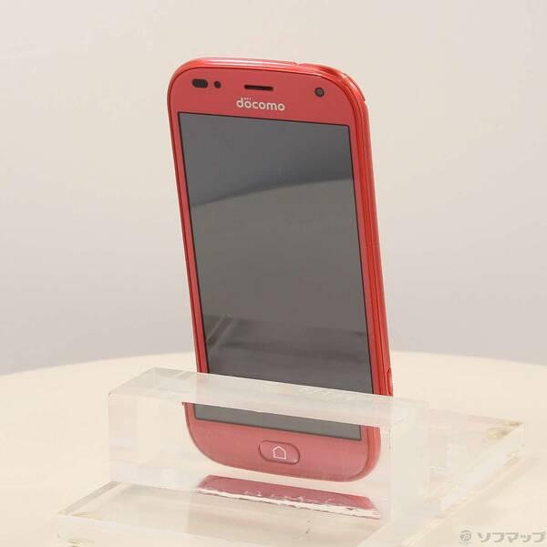 中古〕FUJITSU(富士通） らくらくスマートフォン 32GB ピンク F