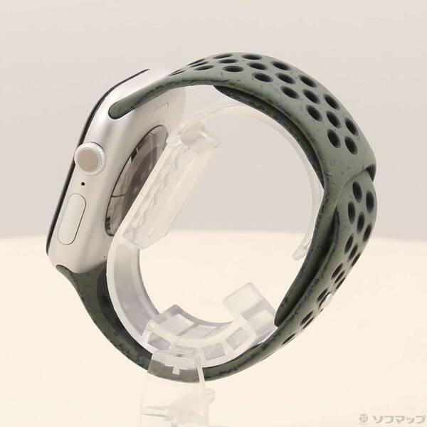 〔中古〕Apple(アップル) Apple Watch Series 10 GPS 46mm シルバーアルミニウムケース カーゴカーキNikeスポーツバンド〔251-ud〕 |  | 01