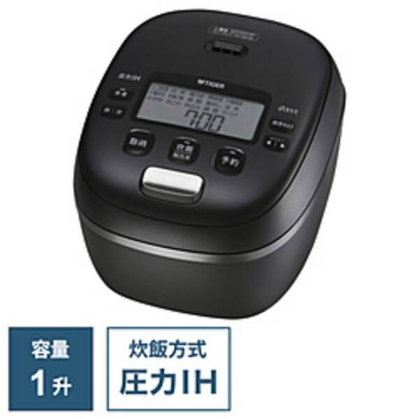 〔中古〕TIGER(タイガー) 〔展示品〕 圧力IHジャー炊飯器 炊きたて ご泡火炊き マットブラック JRI-A180KM ［1升 ／圧力IH］〔305-ud〕 | 