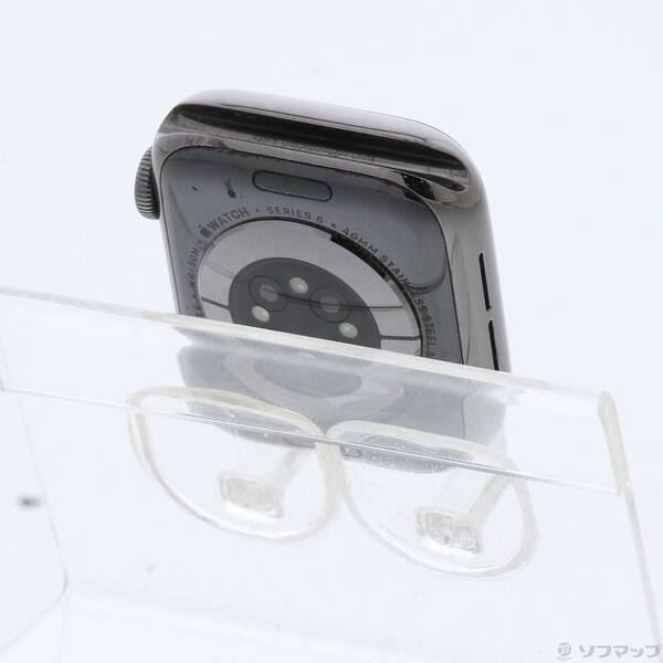 〔中古〕Apple(アップル) Apple Watch Series 6 GPS + Cellular 40mm グラファイトステンレススチールケース バンド無し〔377-ud〕 |  | 02