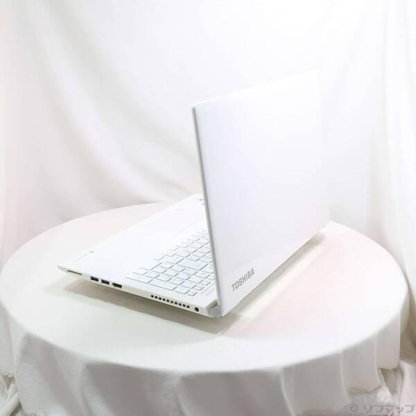 〔中古〕TOSHIBA(東芝) 格安安心パソコン dynabook T55／AW PT55AWP-BJA2 リュクスホワイト 〔Windows 10〕〔247-ud〕 |  | 01