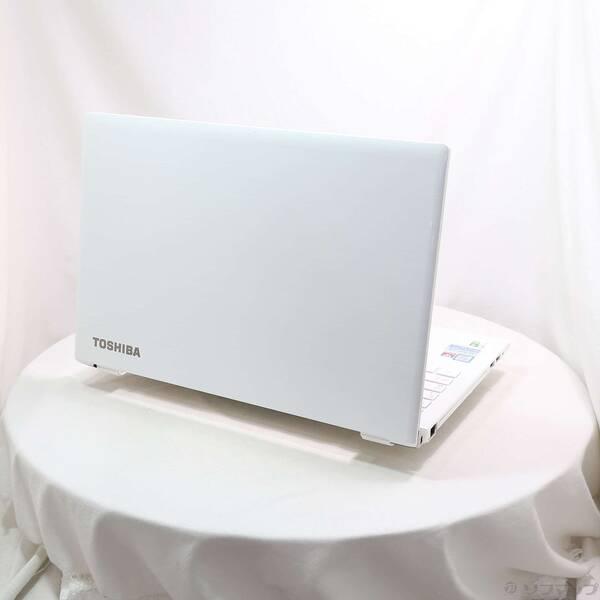 〔中古〕TOSHIBA(東芝) 格安安心パソコン dynabook T55／AW PT55AWP-BJA2 リュクスホワイト 〔Windows 10〕〔247-ud〕 |  | 02