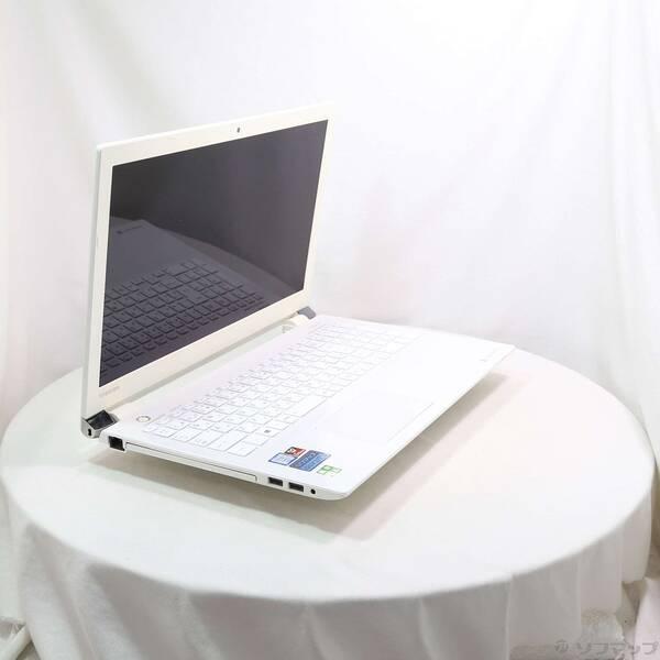 〔中古〕TOSHIBA(東芝) 格安安心パソコン dynabook T55／AW PT55AWP-BJA2 リュクスホワイト 〔Windows 10〕〔247-ud〕 |  | 03