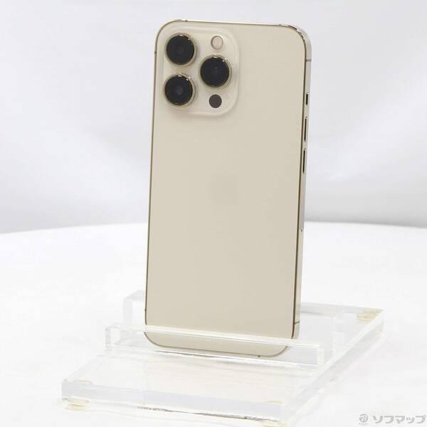〔中古〕Apple(アップル) iPhone13 Pro 256GB ゴールド MLUQ3J／A SIMフリー〔198-ud〕 | 