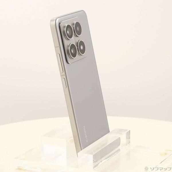 〔中古〕Xiaomi(シャオミ) Xiaomi 14T Pro 256GB チタングレー MZB0HIMJP SIMフリー〔349-ud〕 |  | 03