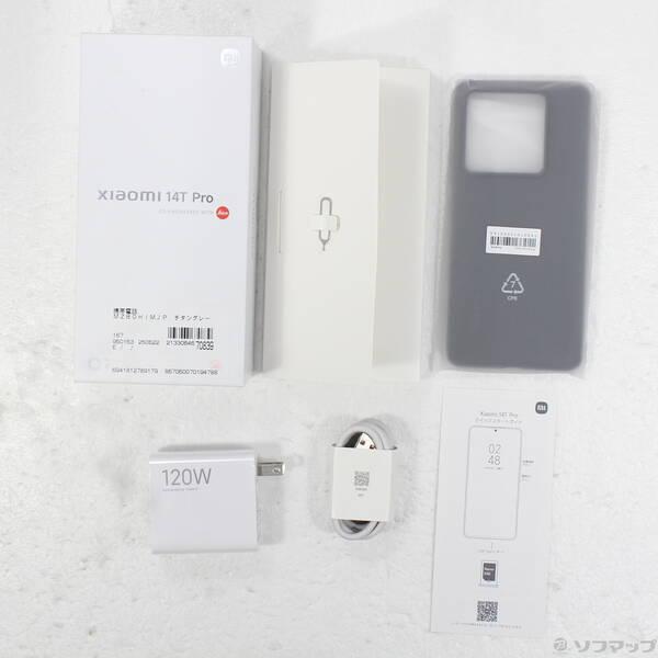 〔中古〕Xiaomi(シャオミ) Xiaomi 14T Pro 256GB チタングレー MZB0HIMJP SIMフリー〔349-ud〕 |  | 04