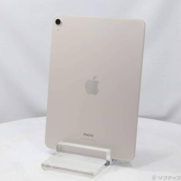 〔中古〕Apple(アップル) iPad Air 第5世代 64GB スターライト MM6V3J／A SIMフリー〔349-ud〕 | 