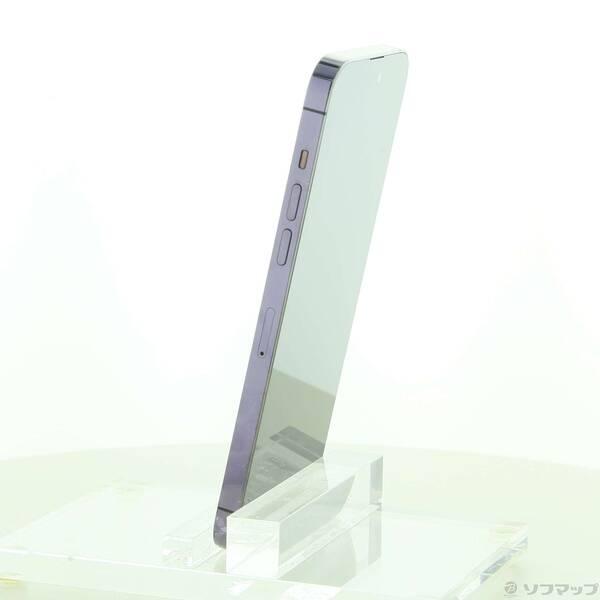 〔中古〕Apple(アップル) iPhone14 Pro Max 128GB ディープパープル MQ993J／A SIMフリー〔258-ud〕 |  | 01