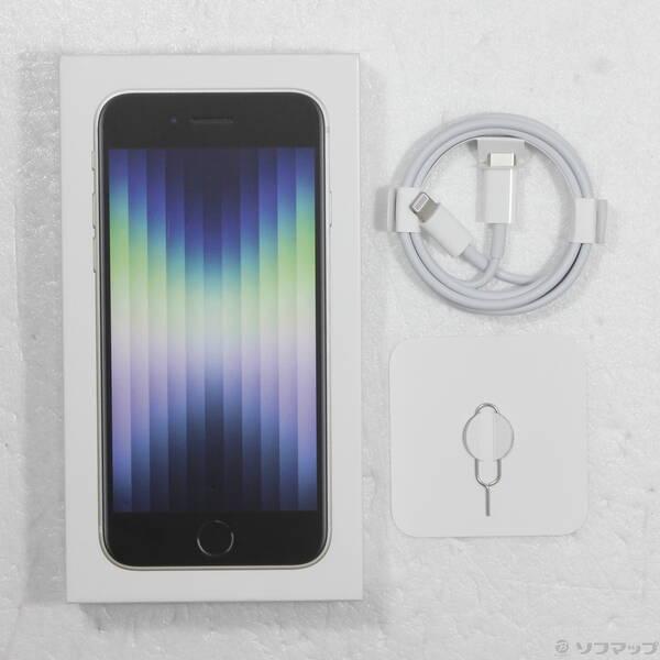 〔中古〕Apple(アップル) iPhone SE 第3世代 256GB スターライト MMYK3J／A SIMフリー〔377-ud〕 |  | 04