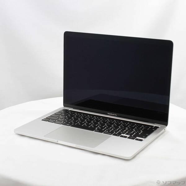 〔中古〕Apple(アップル) MacBook Pro 13.3-inch Late-2020 MYDC2J／A Apple M1 8コアCPU_8コアGPU 8GB SSD512GB シルバー 〔14.7 Sonoma〕〔348-ud〕 | 