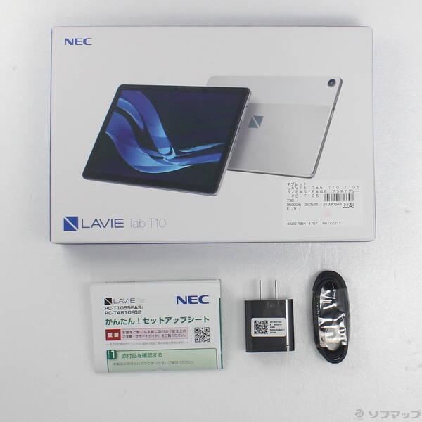 〔中古〕NEC(エヌイーシー) LAVIE Tab T10 T1055／EAS 64GB プラチナグレー PC-T1055EAS Wi-Fi〔349-ud〕 |  | 04
