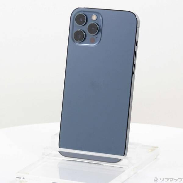 〔中古〕Apple(アップル) iPhone12 Pro Max 256GB パシフィックブルー MGD23J／A SoftBank〔305-ud〕 | 