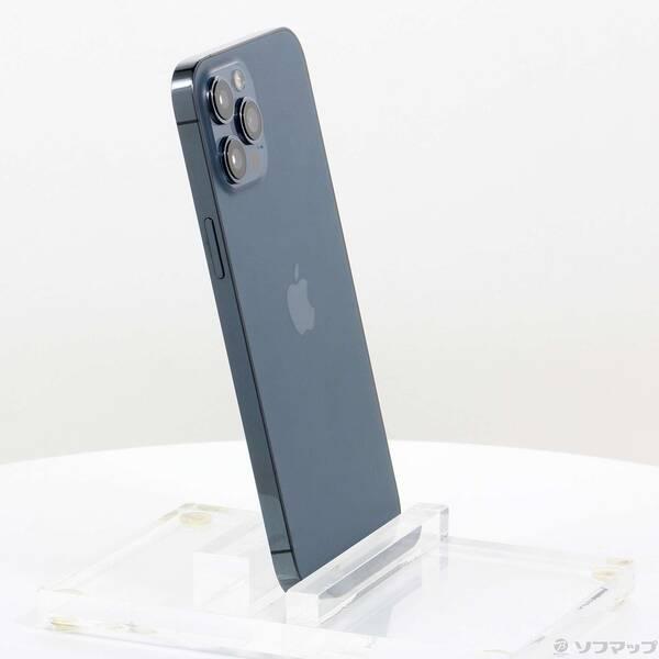 〔中古〕Apple(アップル) iPhone12 Pro Max 256GB パシフィックブルー MGD23J／A SoftBank〔305-ud〕 |  | 03