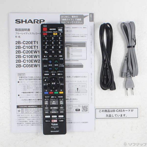 〔中古〕SHARP(シャープ) 〔中古品〕 ブルーレイレコーダー AQUOS（アクオス） 2B-C20EW1 ［2TB ／2番組同時録画］〔258-ud〕 |  | 04