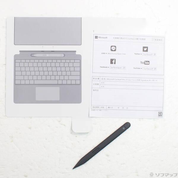 〔中古〕Microsoft(マイクロソフト) スリムペン2付き Surface Pro Signature キーボード ポピーレッド 8X7-00039〔269-ud〕 |  | 02