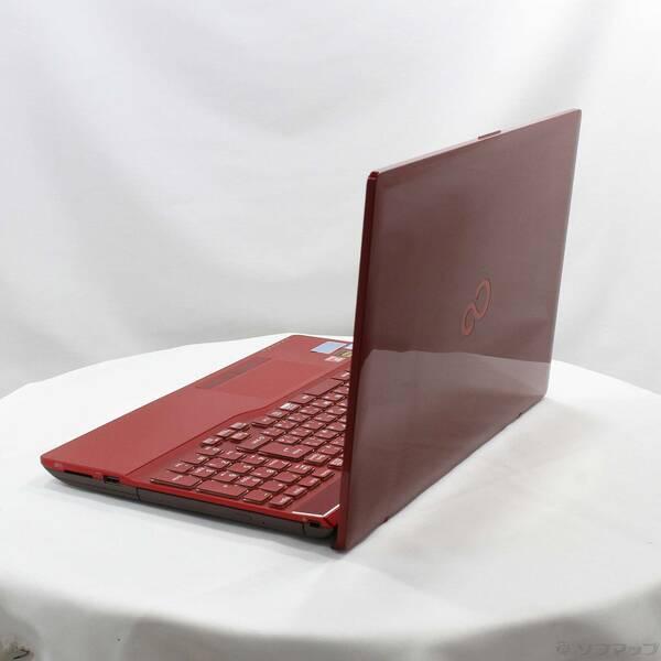 〔中古〕FUJITSU(富士通） LIFEBOOK AH53／B3 FMVA53B3RK ガーネットレッド 〔Windows 10〕〔377-ud〕 |  | 01