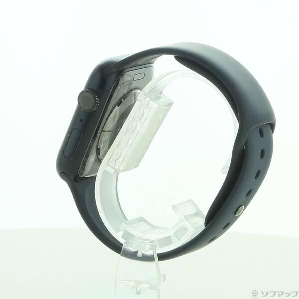 〔中古〕Apple(アップル) Apple Watch Series 8 GPS 45mm ミッドナイトアルミニウムケース ミッドナイトスポーツバンド〔371-ud〕 |  | 01