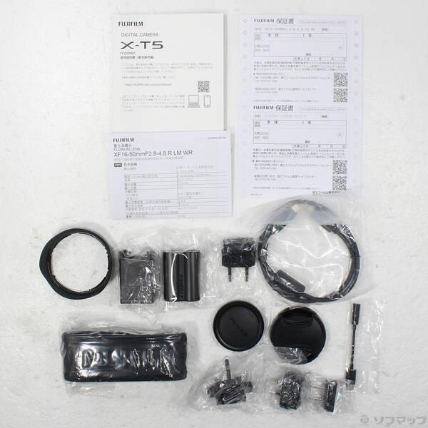 〔中古〕富士フイルム(FUJIFILM) 期間特価対象品 〔展示品〕 FUJIFILM X-T5 XF16-50mmレンズキット ブラック〔262-ud〕 |  | 05