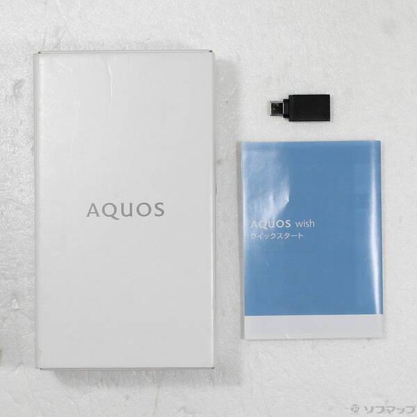 〔中古〕SHARP(シャープ) AQUOS wish 64GB チャコール SBAQWISH Softbank SIMフリー 〔ネットワーク利用制限▲〕〔262-ud〕 |  | 04