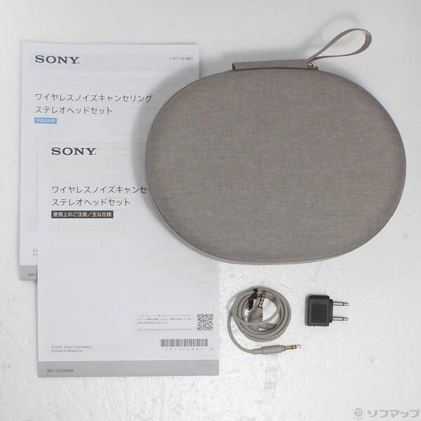 中古〕SONY(ソニー) WH-1000XM4SM プラチナシルバー〔348-ud