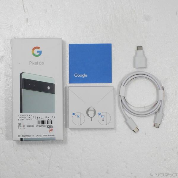 【中古】Google Pixel 6a セージ 中古〕GOOGLE(グーグル) Google Pixel 6a 128GB セージ GB17L au