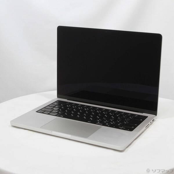 〔中古〕Apple(アップル) MacBook Pro 14.2-inch Late-2021 MKGR3J／A Apple M1 Pro 8コアCPU_14コアGPU 16GB SSD512GB シルバー 〔15.3 Sequoia〕〔258-ud〕 | 