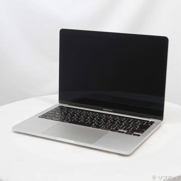 〔中古〕Apple(アップル) MacBook Pro 13.3-inch Late-2020 MYDA2J／A Apple M1 8コアCPU_8コアGPU 8GB SSD256GB シルバー 〔15.3 Sequoia〕〔258-ud〕 | 