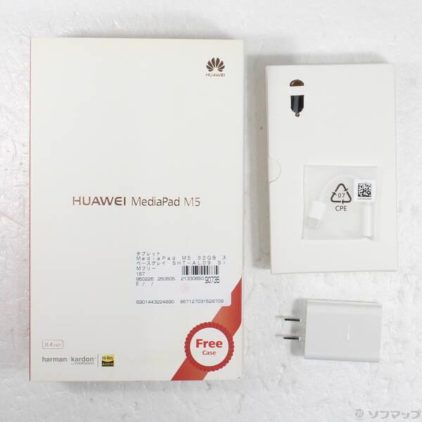 〔中古〕HUAWEI(ファーウェイ) MediaPad M5 32GB スペースグレイ SHT-AL09 SIMフリー〔377-ud〕 |  | 04