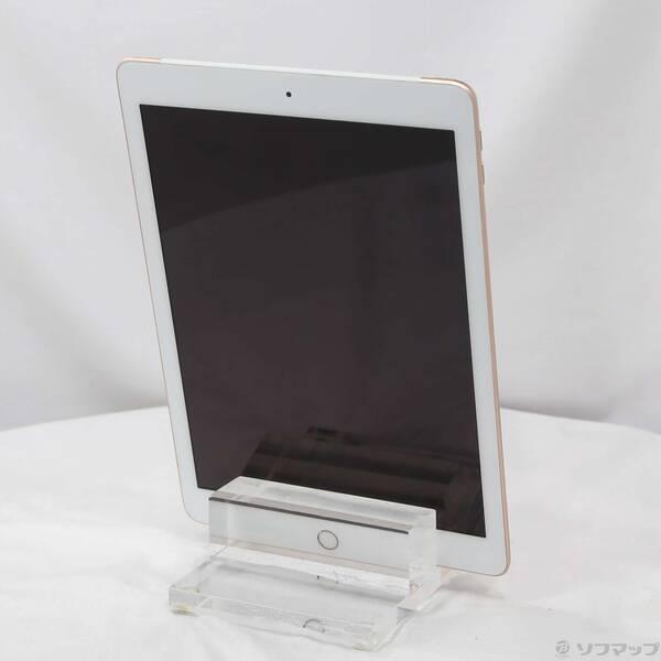 〔中古〕au iPad 第6世代 32GB ゴールド MRM02J／A auロック解除SIMフリー〔258-ud〕 |  | 02