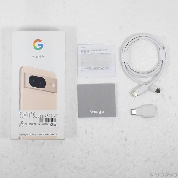 〔中古〕GOOGLE(グーグル) Google Pixel 8 128GB ローズ GZPF0 au SIMフリー〔258-ud〕 |  | 04
