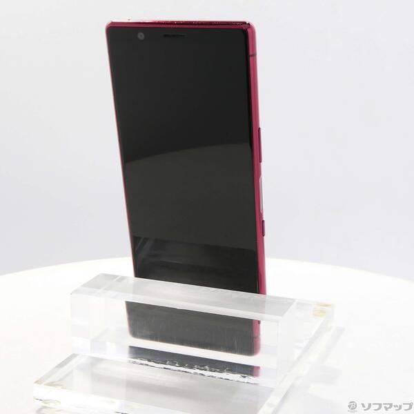 〔中古〕SONY(ソニー) Xperia 5 64GB レッド SO-01M docomo〔305-ud〕 |  | 02