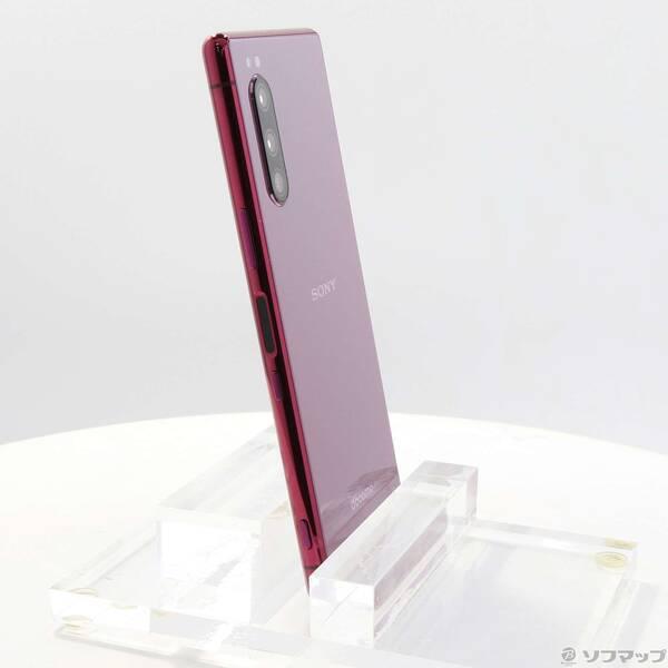 〔中古〕SONY(ソニー) Xperia 5 64GB レッド SO-01M docomo〔305-ud〕 |  | 03