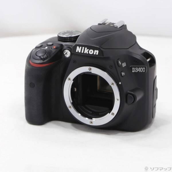 〔中古〕Nikon(ニコン) 期間特価対象品 NIKON D3400 ボディ ブラック〔368-ud〕 | 