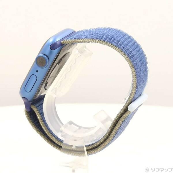 〔中古〕Apple(アップル) Apple Watch Series 7 GPS 41mm ブルーアルミニウムケース アビススポーツループ〔344-ud〕 |  | 01