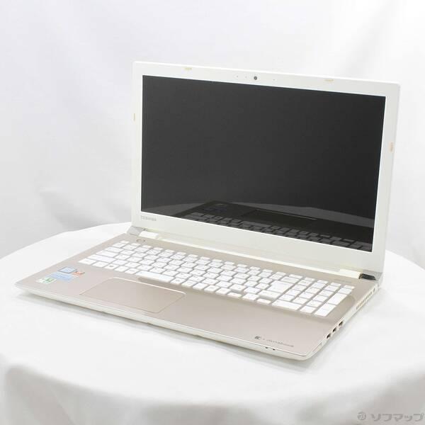 〔中古〕TOSHIBA(東芝) 格安安心パソコン dynabook T65／CG PT65CGP-RJB サテンゴールド 〔Windows 10〕〔348-ud〕 | 