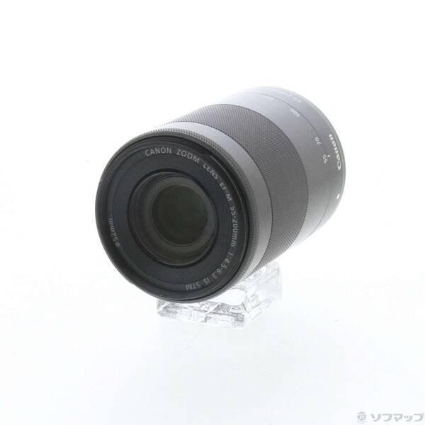 〔中古〕Canon(キヤノン) 期間特価対象品 EF-M 55-200mm F4.5-6.3 IS STM グラファイト〔348-ud〕 | 
