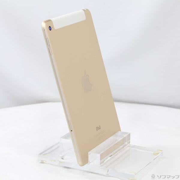 〔中古〕Apple(アップル) iPad mini 4 16GB ゴールド MK712J／A docomoロック解除SIMフリー〔344-ud〕 |  | 03