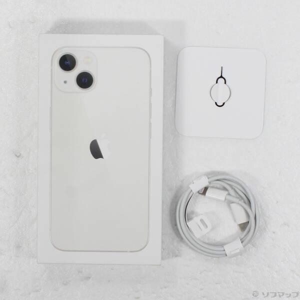 〔中古〕Apple(アップル) iPhone13 256GB スターライト MLNJ3J／A SIMフリー〔377-ud〕 |  | 04
