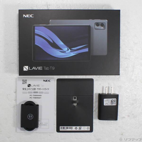 〔中古〕NEC(エヌイーシー) 〔展示品〕 LAVIE Tab T9 128GB ストームグレー PC-T0995HAS Wi-Fi〔305-ud〕 |  | 04